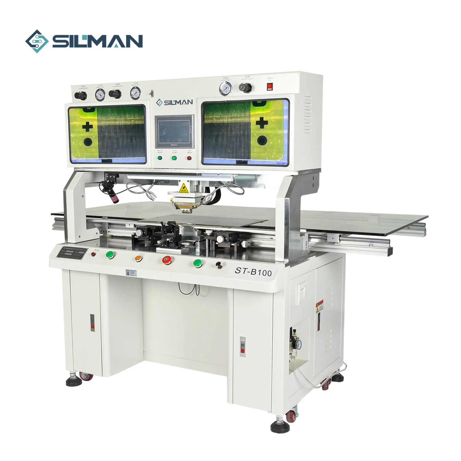 Silman ST-B100 Factory Direct Sales LCD TV Panel Repair TAB ACF COF Bonding Machine 5