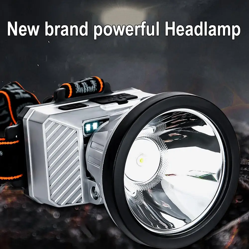 

Headlamp Powerful Illumination Adjustable Modes Long-lasting Battery Life Flashlight For Outdoor Activities Accessories W5Q0