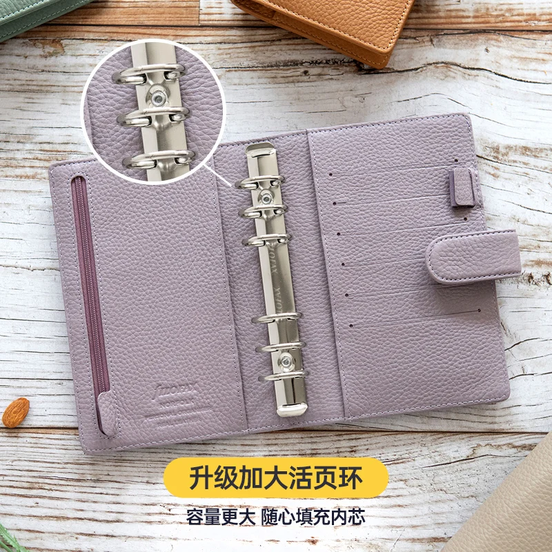 Pochette transparente avec zip organiseur Filofax A5