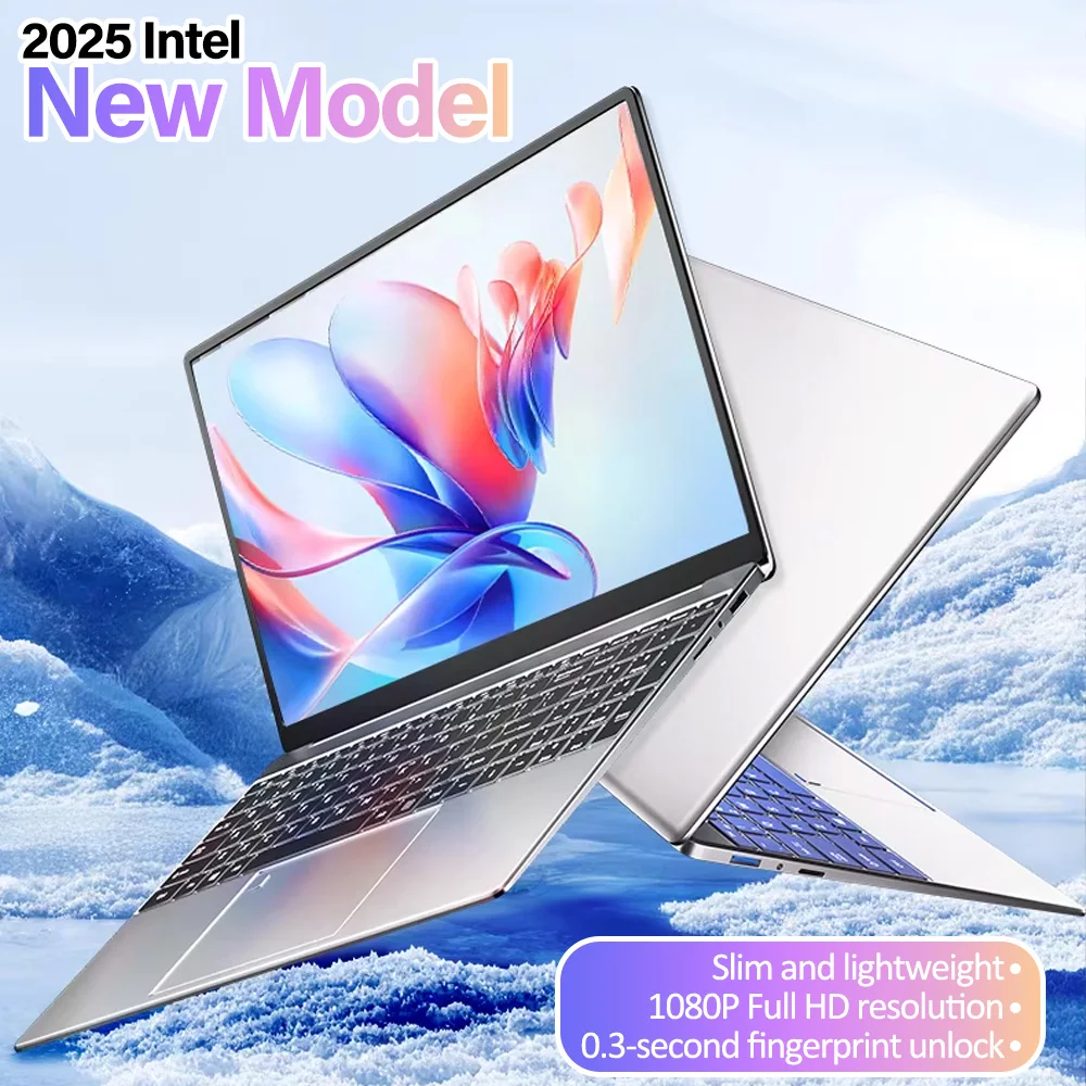 인텔 셀러론 3855U 게이밍 노트북 DDR4 8GB 램 512GB SSD IPS 지문 인식 0.5초 윈도우 11 애플맥 울트라슬림 오피스 노트북