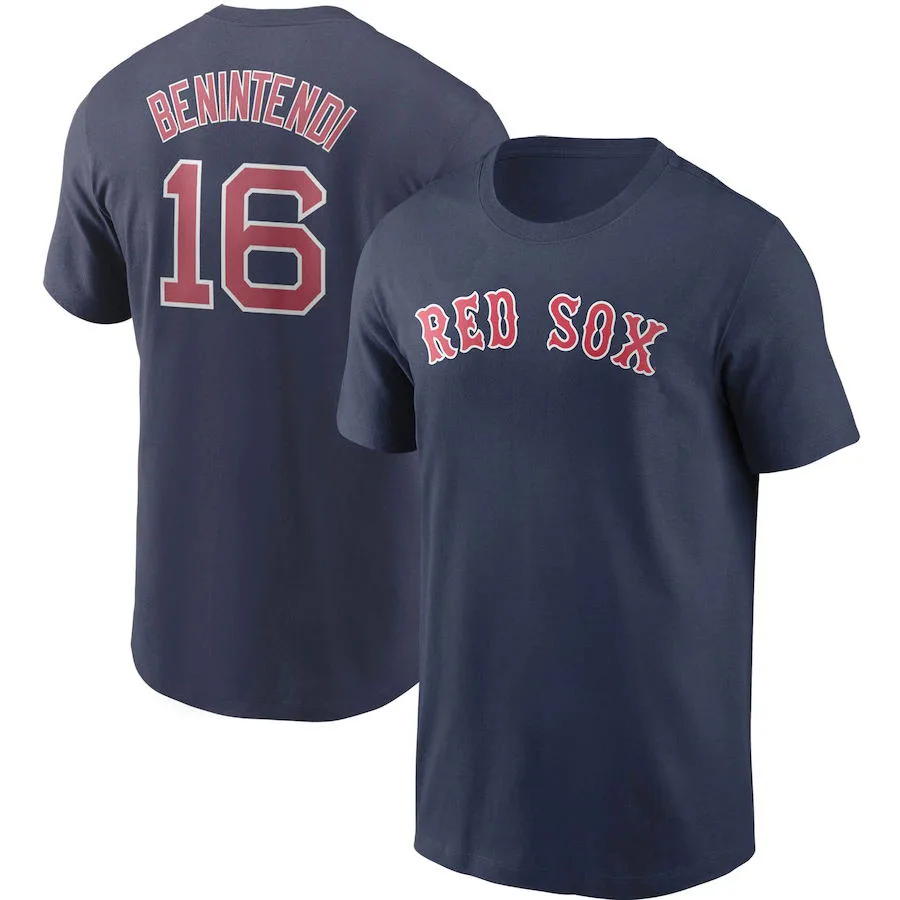 Summer HOT SALE Baseball Jersey Boston Red Sox Name and Number Pure Cotton Men's T-shirt Unisex Harajuku Y2K Men Clothing