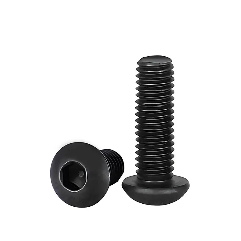 Hexagon Socket Head Screw 10/20/30/60PCS M2.5 m3 M4 M5 M6 M8 M10 black knob