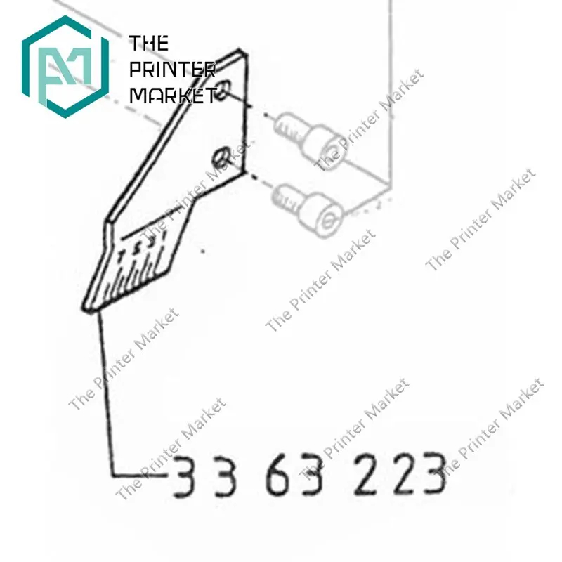 

3363223 Shield Holder For Hohner Stitching Head Hohner Stitcher Parts