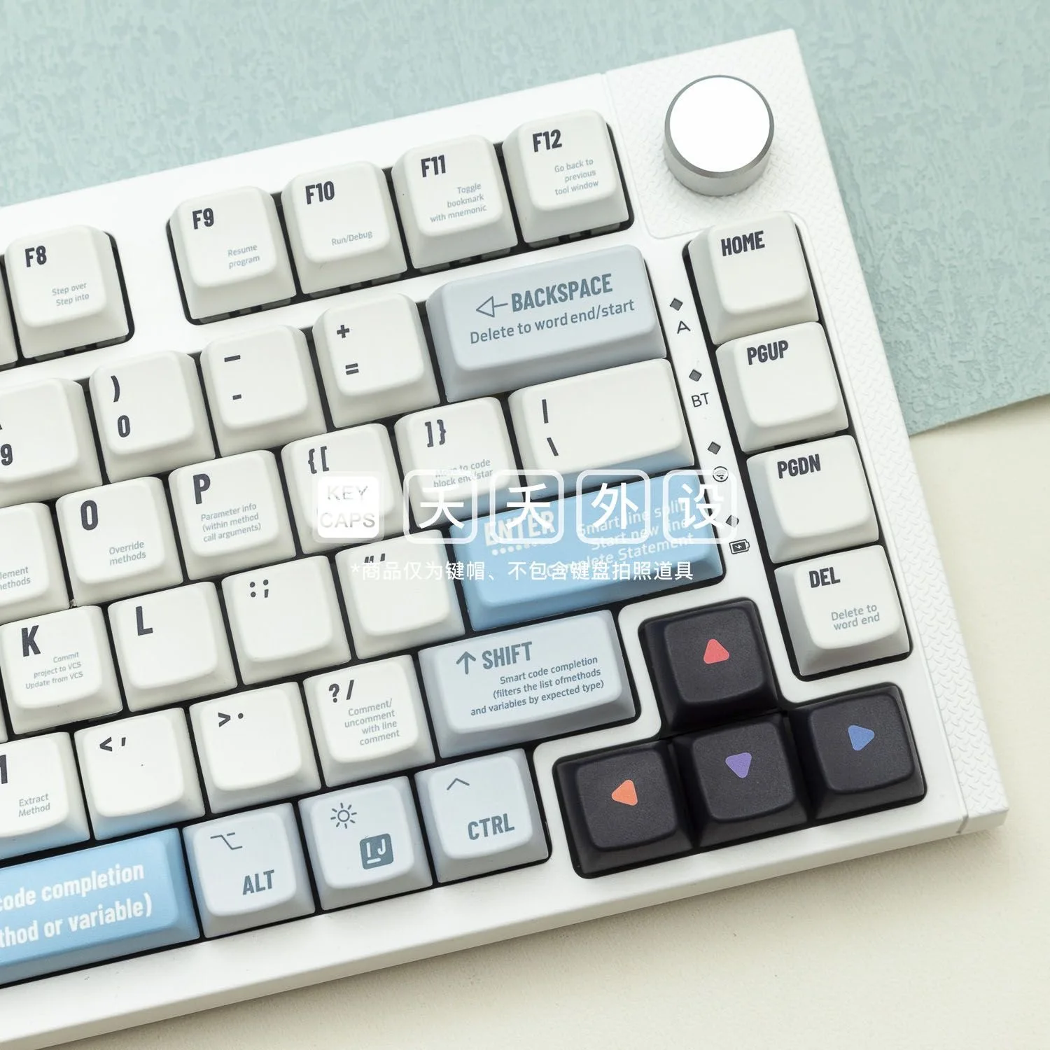 Teclado Mecânico Keycap Pbt Programador Keycaps Sublimação de Tintura mx Switch Gk61 67 75 84 87 980 143 Chaves - Imagem 6