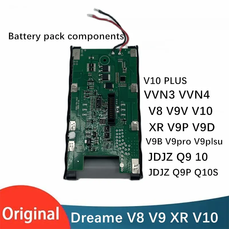 

Original V9 V10 Battery Parts for Dreame P XR VVN3 VVN4 Handheld Cordless Vacuum Cleaner Replacement