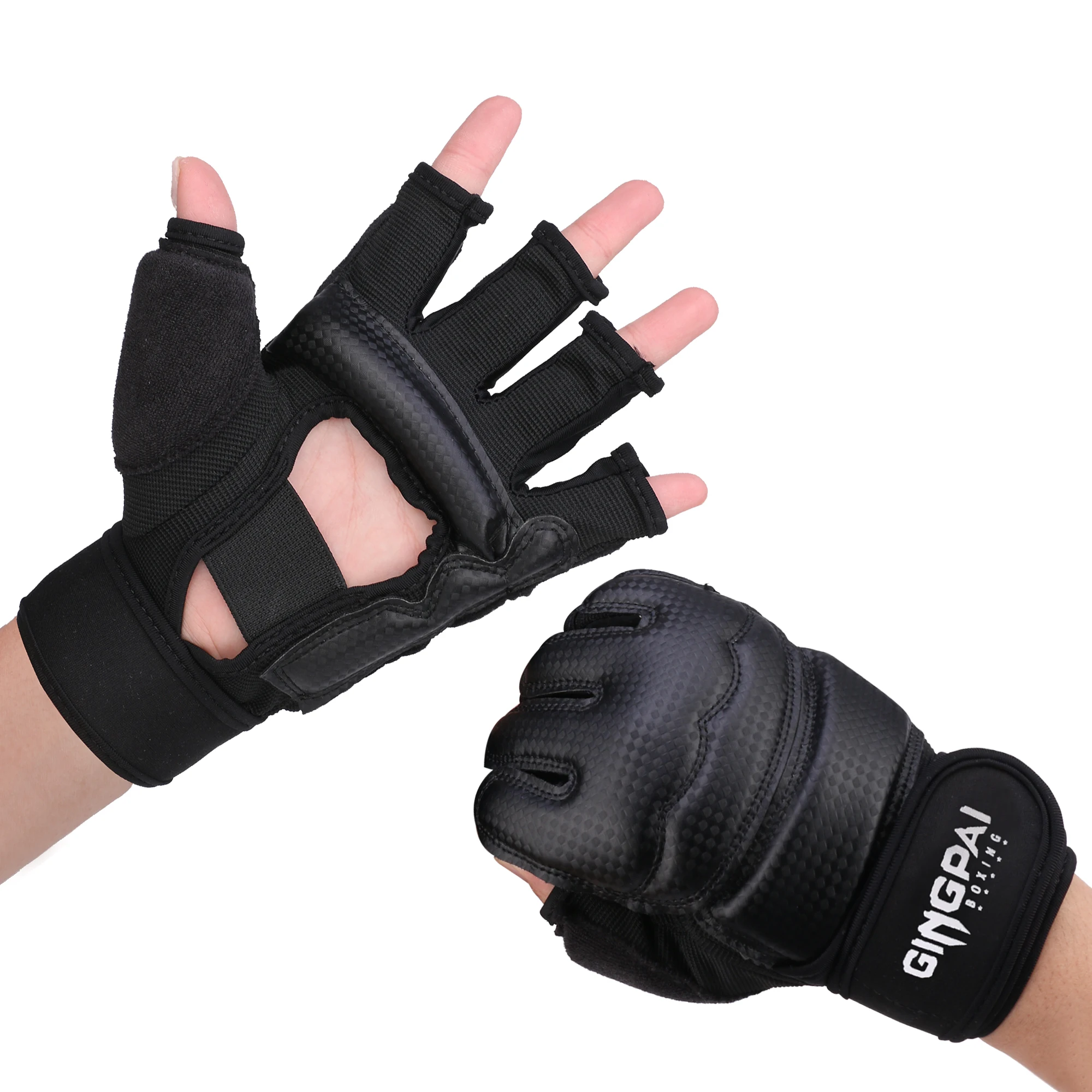 Taekwondo Gloves WTF Approve PU Leather Adult Kids MMA Boxing Glove Karate Martial Arts Kung Fu Protector Wing Chun Hand Guard