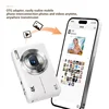 4K HD Mini Digital Camera 64M Pixels with 2.4 Inch Screen Student Digital Cam Auto Focus 18x Zoom Photography Outdoor Travel 3