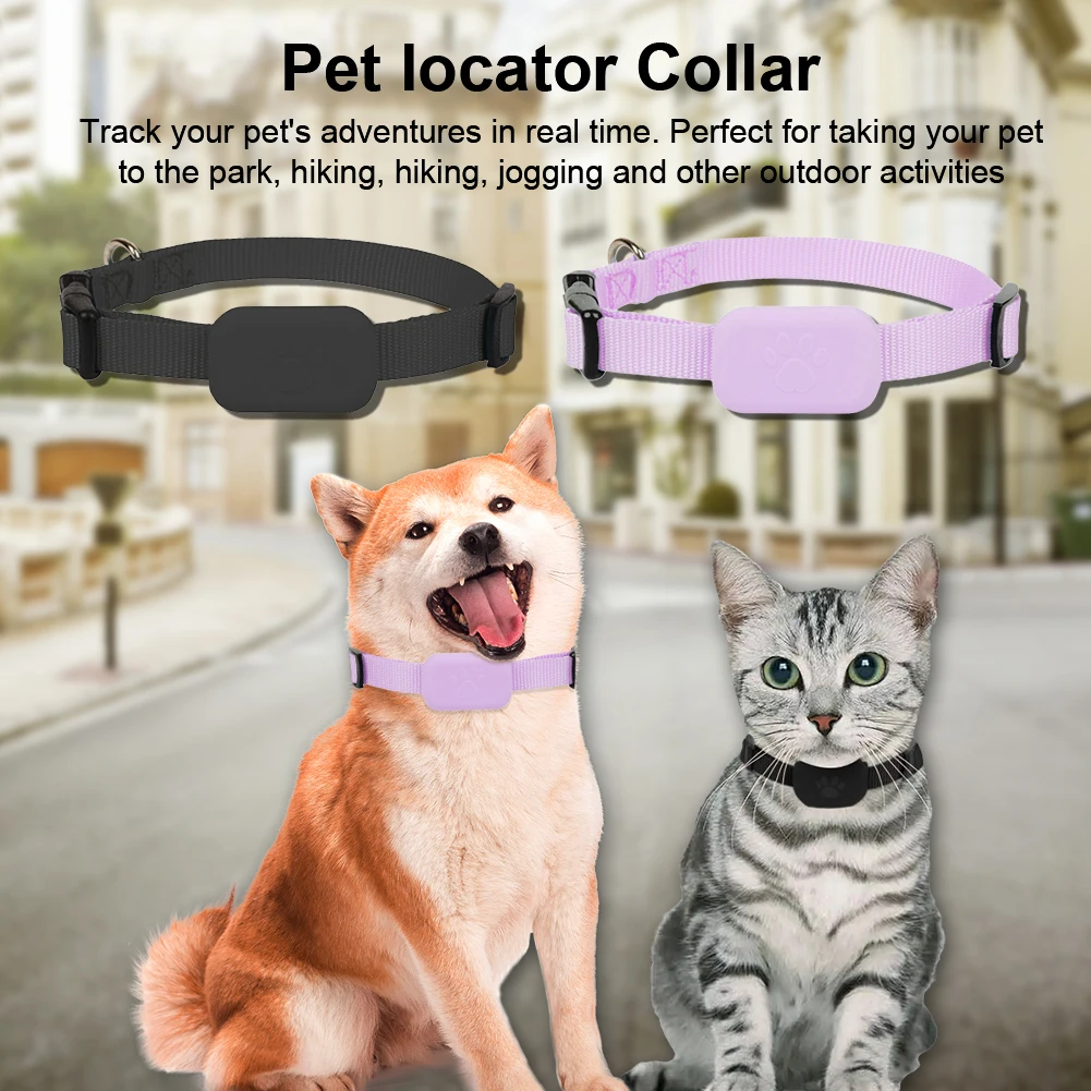Smart Gps Tracker for Cats Dogs Long Distance Tracking Movement Alert Mini Waterproof for IOS