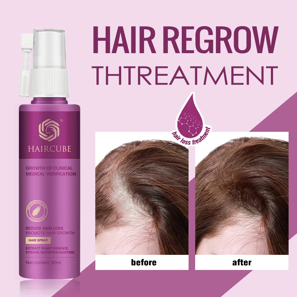 TreatmentHairGrowthSpraySerumAntiHairLossEssentialOilProductsFastPreventHair