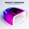 UV LED Nail Lamp For Fast Drying Gel Nail Phototherapy Machine 48 LEDs Manicure Salon Tool Equipment Professional Nail Light 3