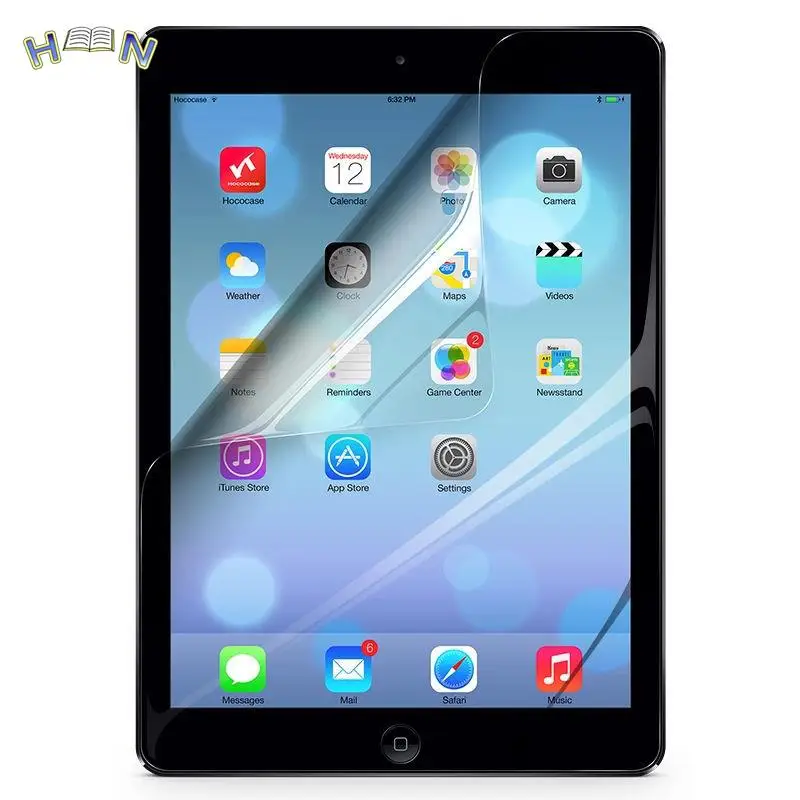 

Delicate HD Clear Screen Protector For iPad Air 2 iPad 6 ipad air 3pcs/lot Drop Shipping