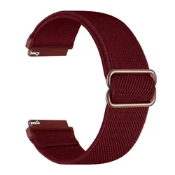 Elastic Nylon Loop Strap for Smartwatch - 20mm/22mm Bands, Multiple Sizes Available (21)