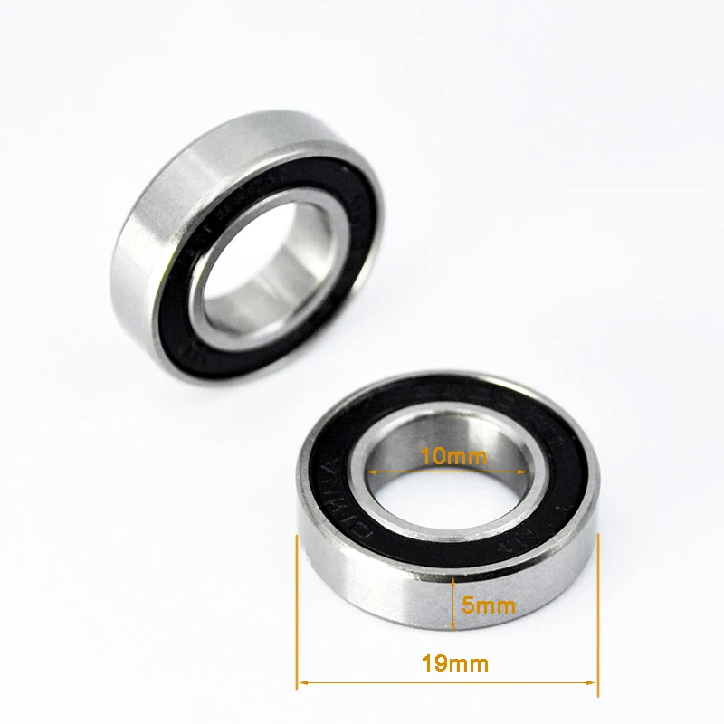 Set of 2 High-Performance Hybrid Ceramic Bearings for Bicycles