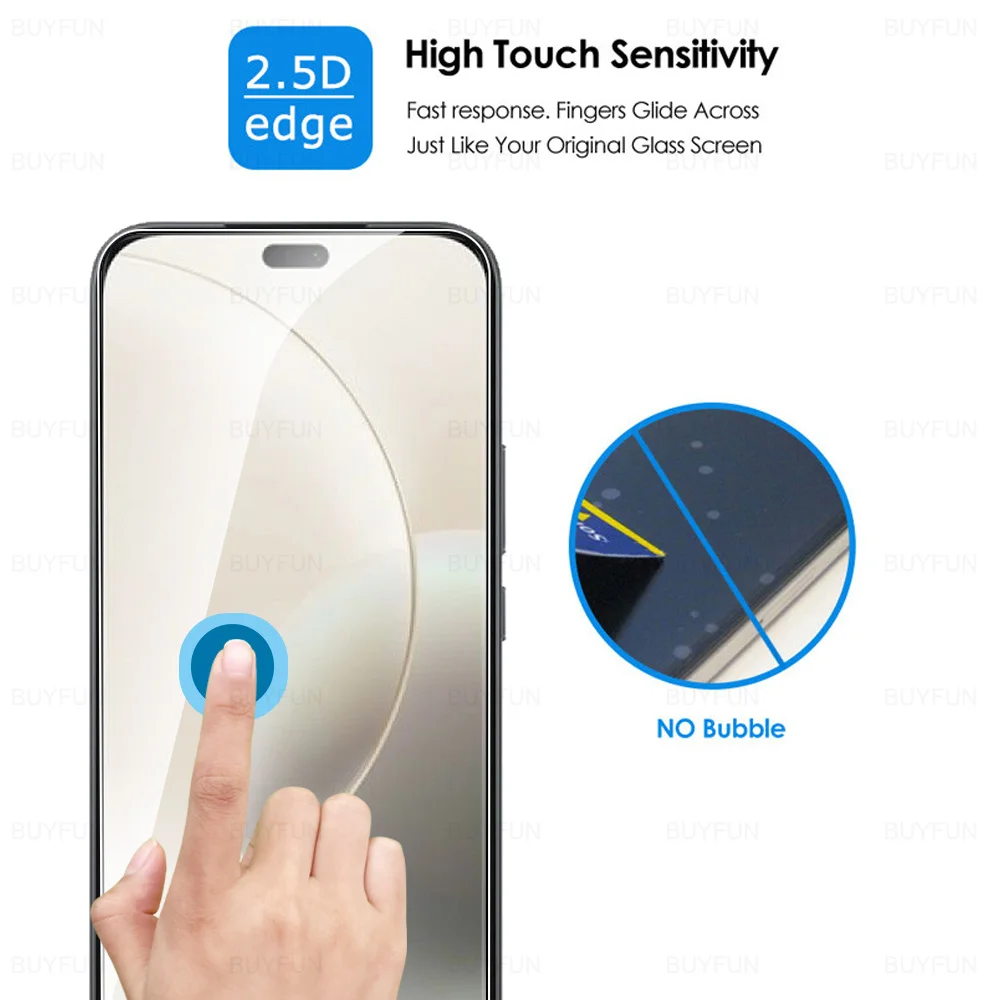 4-Pack Full Coverage Tempered Glass Screen Protector