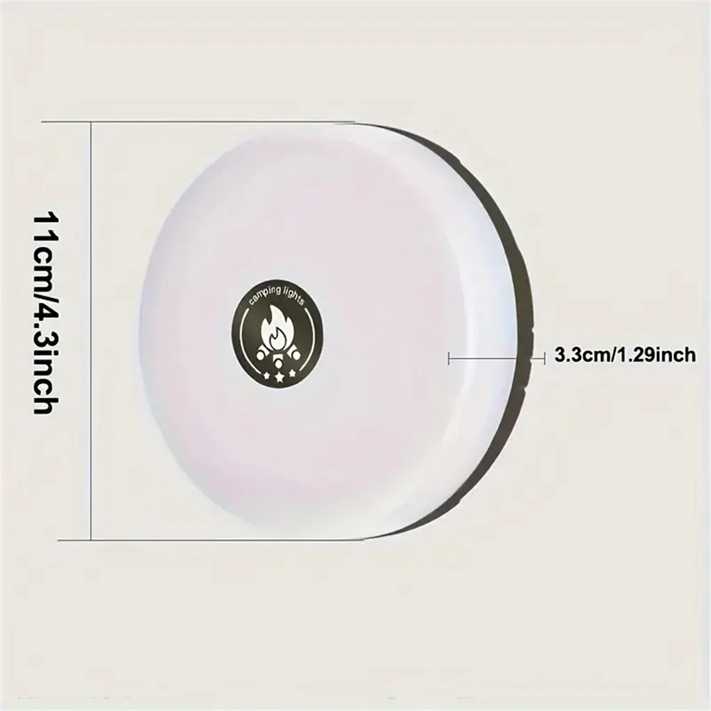10M Camping String Light 3-in-1 Tent Light Rechargeable RGB&Warm 8 Mode Outdoor/Indoor Hanging LED Fairy For Camping