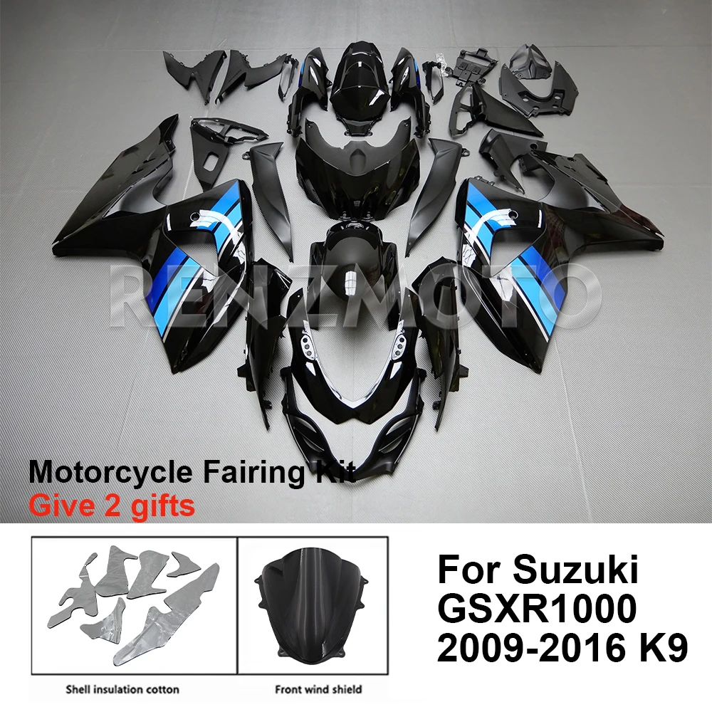 

Motorcycle Fairing Set Body Kit Plastic For Suzuki GSXR1000 GSX-R1000 2009-2016 K9 Accessories Injection Bodywork S1009-105a