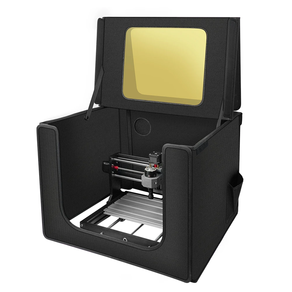 

CNC Laser Engraver Protection Enclosure Fireproof Water Resistant Dust Cover Foldable 530x480x410mm for 3018 Engraving Machine