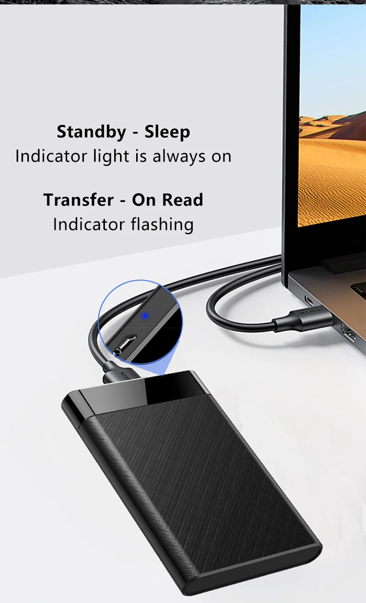 rígido móvel usb 3.1 notebook estado sólido