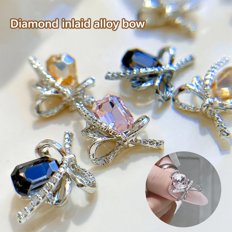 

4 шт., кристаллические блестящие нашивки для ногтей