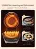 ZC Double Plate Removable and Washable plus-Sized Deepening Electric Baking Pan Household Double Side Heating Pancake Maker 5