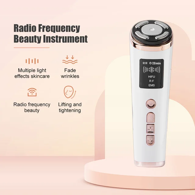 RF Radio Frequency Hifu Ultrasonic Machine EMS Micro Current