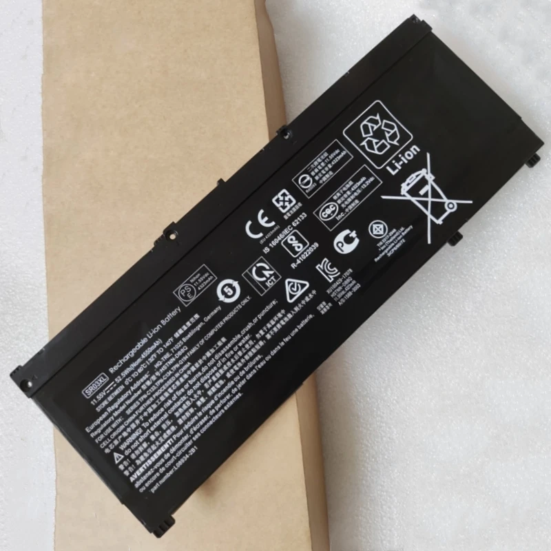 Batteria Sr03Xl Per Hp Omen 15 Ce004Nb Ce021Na Dc0085Nr Dc1084Tx Dc1104Nf 17 Cb0020Nm Cb1014Nf Gaming Pavilion Cx0043Ur Cx0118Tx