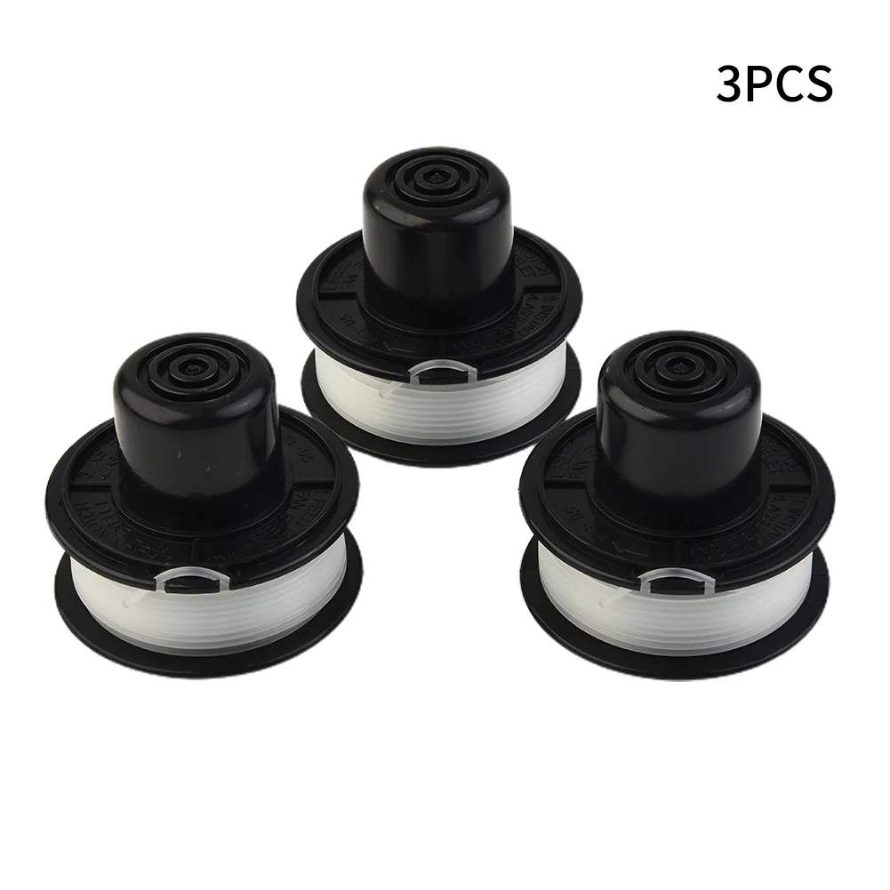 3PCS Bump Feed Trimmer Heads For Black & Decker For A6226 GL250 GL310 GL360 Designed To Match Equipment Specifications