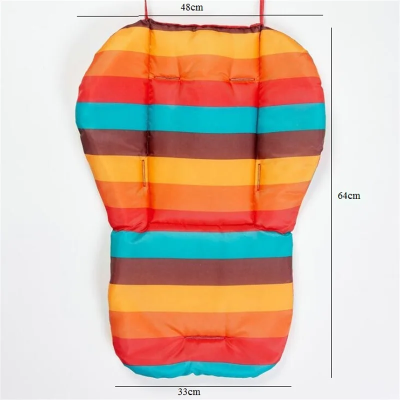 Baby Stroller Mat Red Blue Purple Outdoor Chair Cushions Soft Feeding Chair Seat Pad Blue Baby Seat Mat Cushion for Sofa