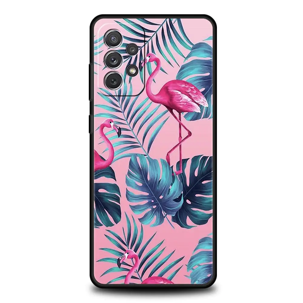 Vibrant Pink Red Flamingo Phone Case Cover