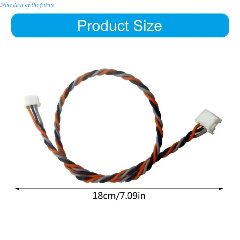 Quadcopter 매니아를위한 18CM 수신기 신호 라인 높은 전도성 5/10PCS, 대부분의 수신기 E65A에 적합