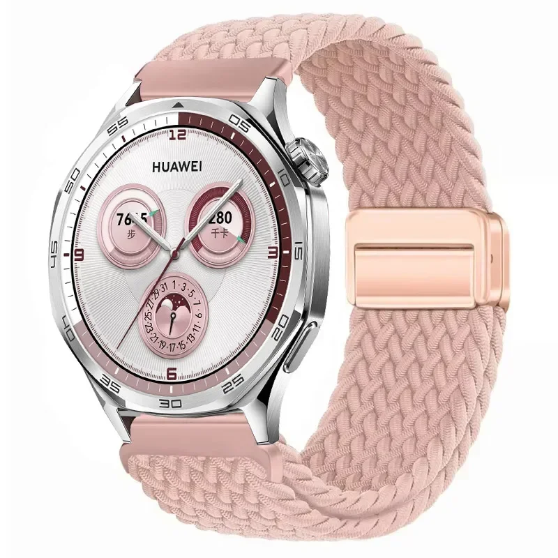 Braided Nylon Loop Strap with Magnetic Buckle 22/20mm