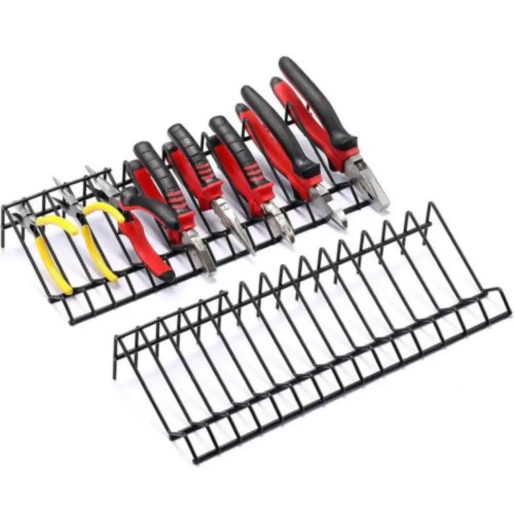 Pliers Storage Rack Creative 15 Slots Simple Iron Pliers Tools Organizer Wear-resistant Multi-use Holder