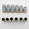 Biological Microscope Plan Objective Lens 4X 10X 20X 40X 60X 100X RMS Thread 160/0.17 4