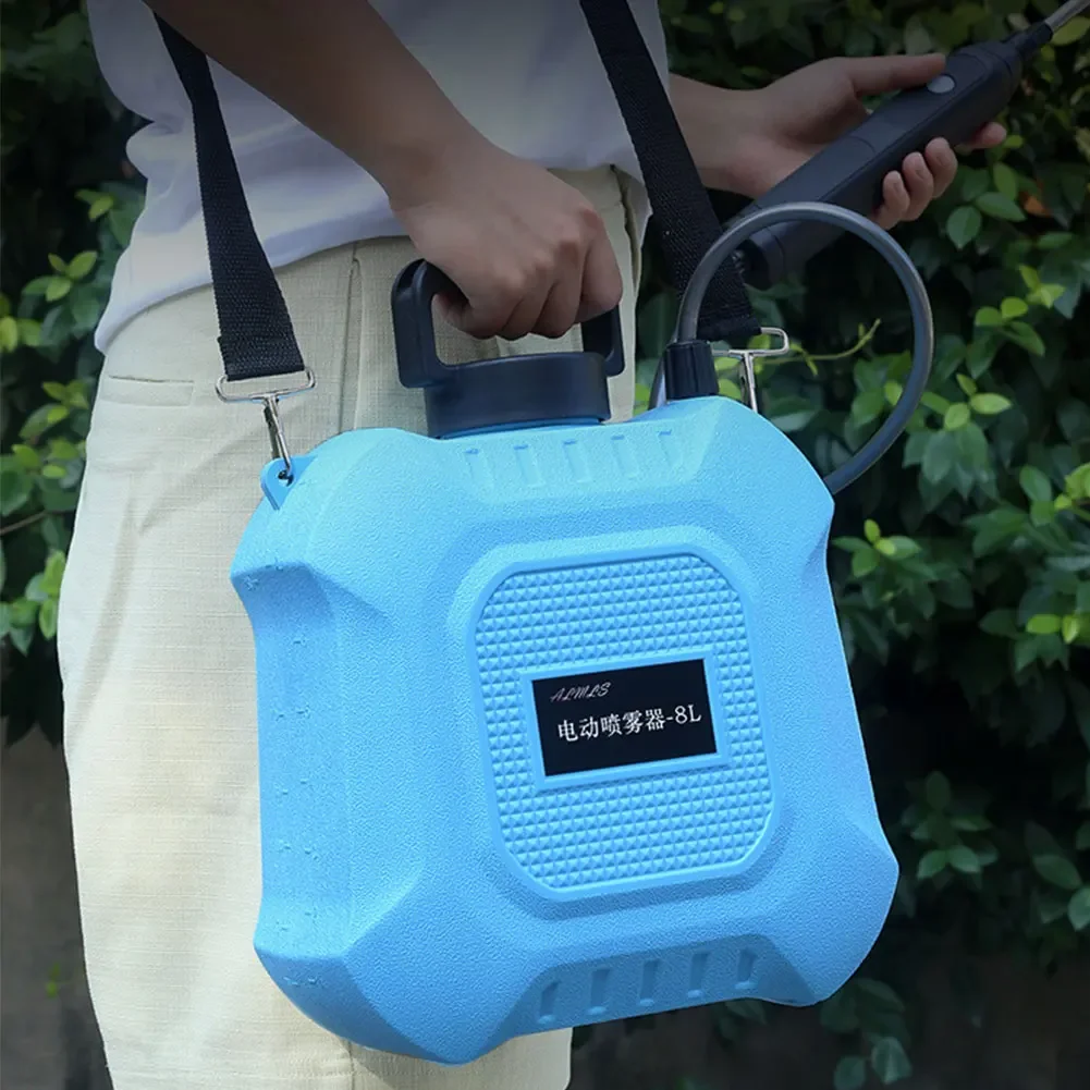 5/8L Battery Powered Sprayer with USB Rechargeable Handle and Retractable Wand Water Sprayer for Garden Lawn and Other Cleaning