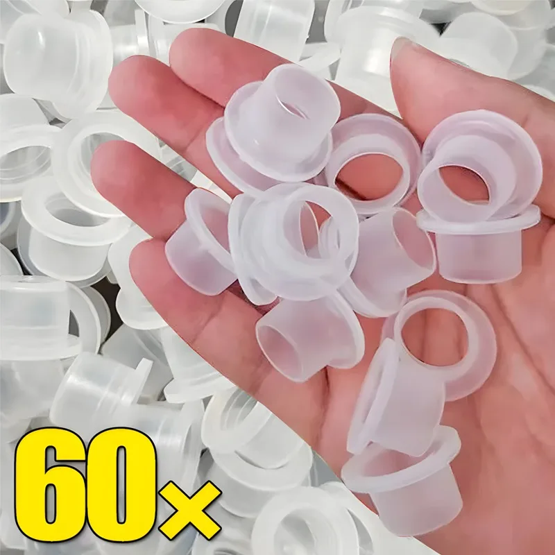 Sf8178e473f894b8ab13501b4590dcf2fL 60/10PCS Faucet Leak-proof Sealing Gasket Rubber Pipe Hose Sealing Washer Silicone Gasket Seal for Plumbing Plug Prevent Leakage Mallzona