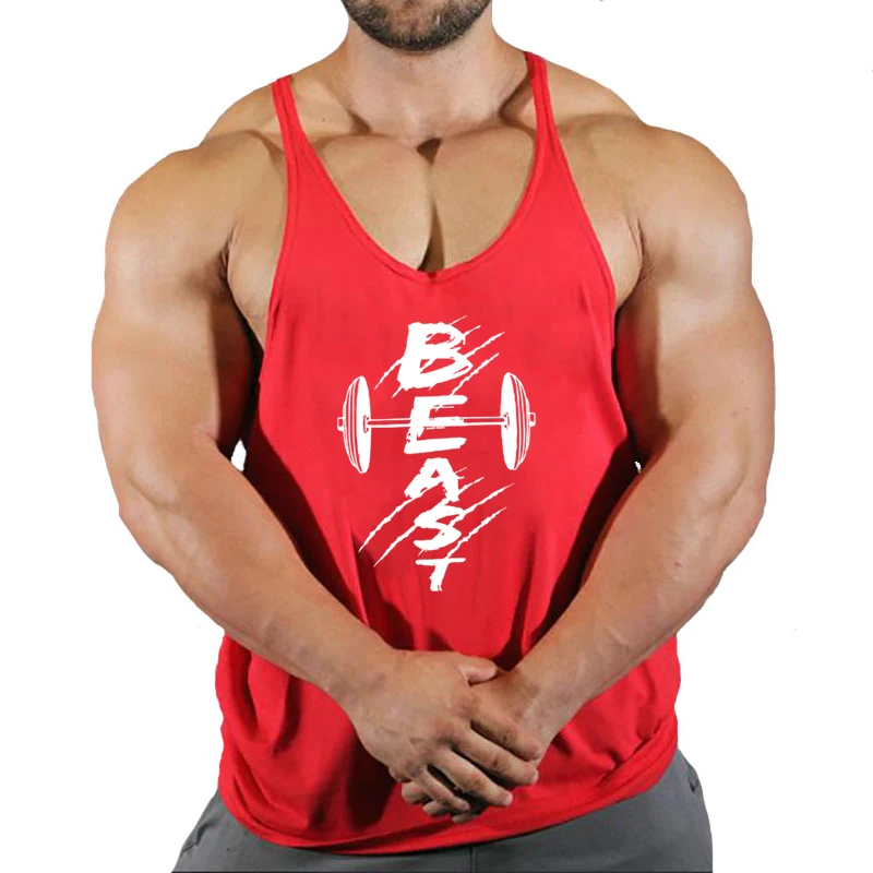 Divatos edző sportpóló Fiess felső férfi edzőtermi tank top ruházat férfi testépítő márkájú mellény izom ujjatlan szinglik_voghion.com