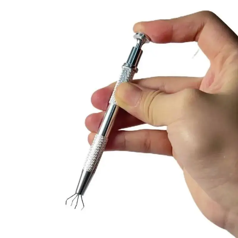 Estrattore di chip IC con design meccanico inverso per rimozione senza sforzo di componenti CPU, GPU, SMD - Utensili a molla con presa robusta - immagine 5