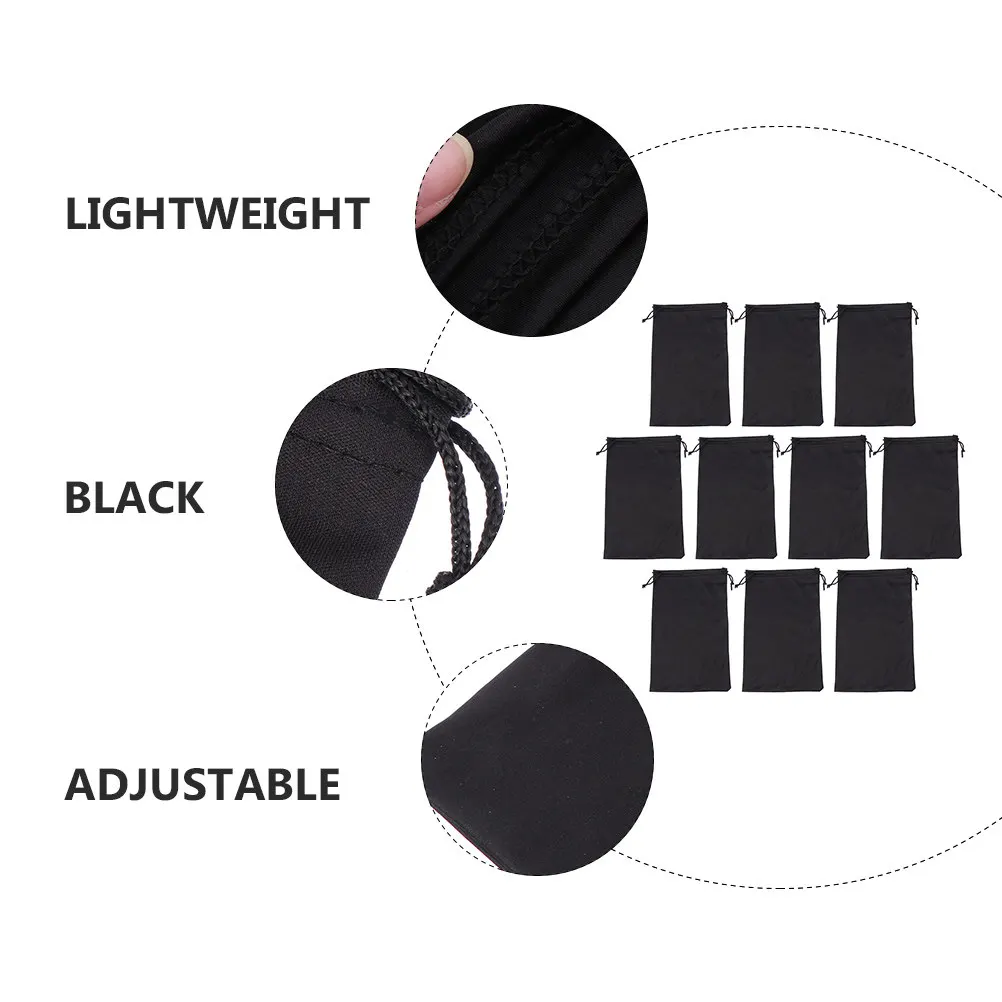 20Pcs 안경 보관 주머니 보풀 없는 소재 스키 마스크 고글 렌즈용 안전한 드로..