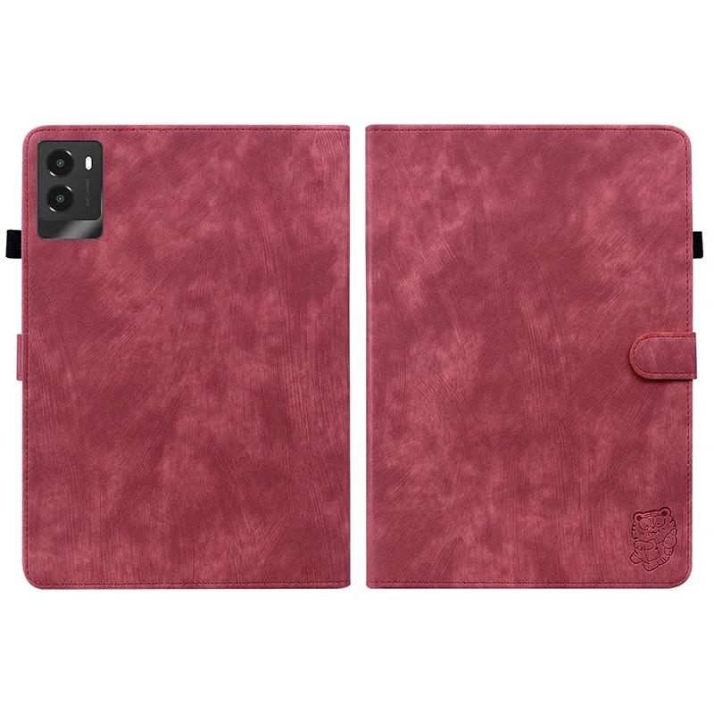 Luxury PU Leather Adjustable Stand Cover - Soft TPU Back Case