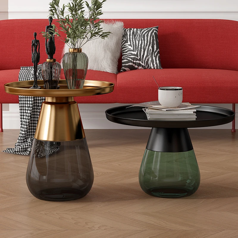 

Luxury Nordic Coffee Table Living Room Decoration Modern Designer Side Table Aesthetic Standing Unique Couchtisch Home Furniture