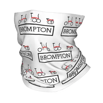 Retro B-Bromptons Winter Headband Neck Warmer Women Men Hiking Hunting Tube Scarf Classic Folding Bicycle Face Bandana Gaiter 1