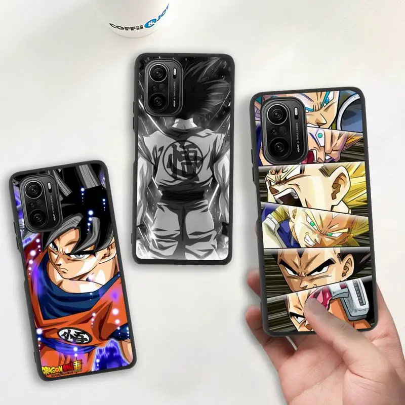 

Anime Dragon Ball Z Goku Frieza Phone Case For Redmi 9A K20 K30 K40 Note 11E 11S 11 10 9 Pro Silicone Soft Cover