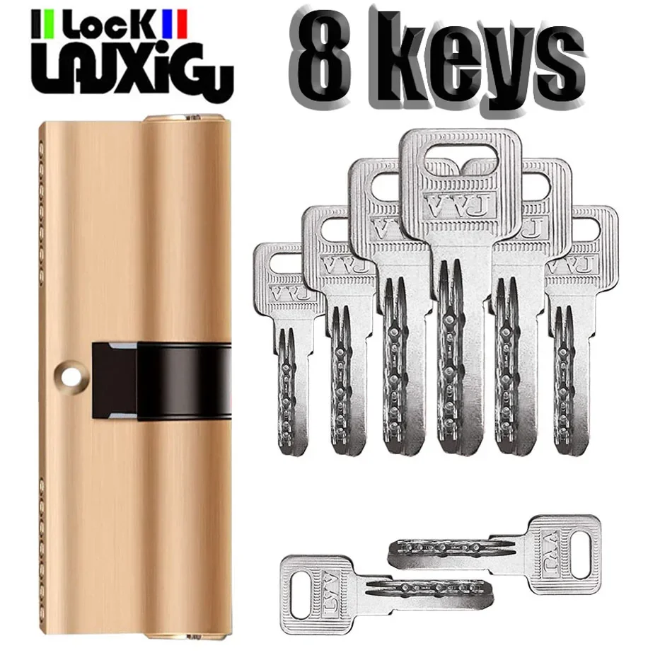 ユーロシリンダーロック、ドアロックシリンダー、ロックシリンダー 55 60 65 70 75 80mm 厚さ35~50mm用 ホーム ドアバレルロック  シリンダーロック ドアロック セキュリティロックシリンダー 55 60 65 70 75 80mm 厚さ35~50 ドアバレルロック シリンダーロック  ドアロック ... シリンダーロック、サムターンロック、ドアシリンダーロック 70mm 3つのキー付き 盗難防止 玄関ドアロック ホームセキュリティ イ