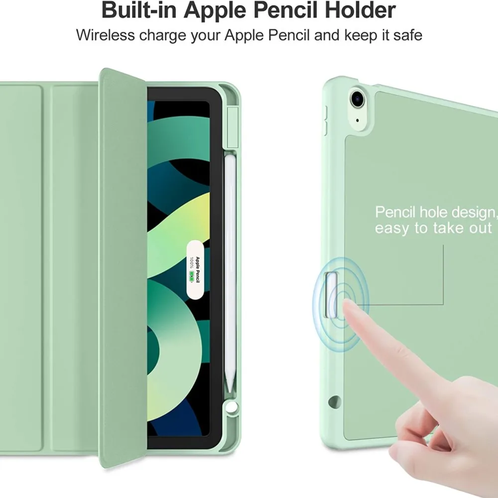 Smart Tablet Case with Pencil Holder