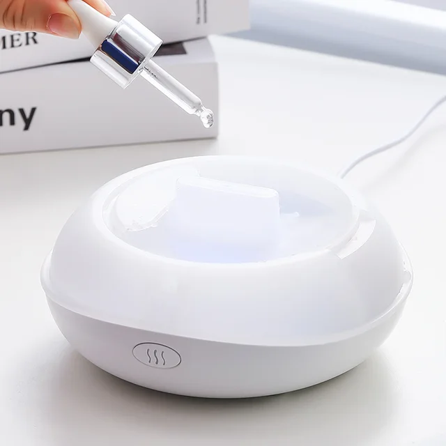 High Quality Aroma Diffuser Essential Oil Lamp 200ml USB Portable Air Humidifier with Color Flame Night Light 6