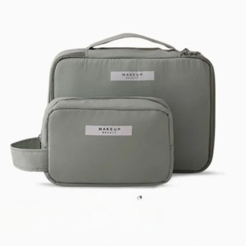 Water-resistant Portable Travel Makeup and Skincare Organizer with Large Capacity