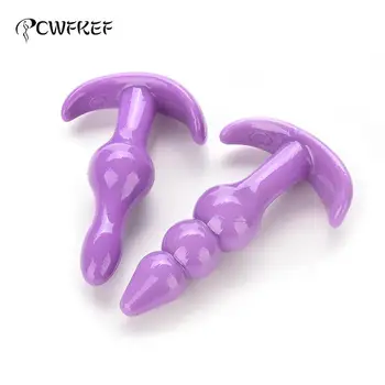 Anal Beads Jelly Anal Plug Butt Plug G-spot Prostate Massager Silicone Adult Sex Toys For Woman Men Gay Erotic Products 1