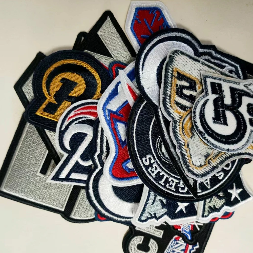 Football rugby team series logo Patches for iron Clothing Jackets T