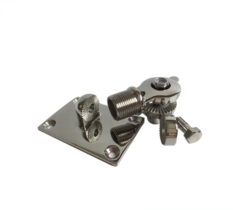 

Marine 316 Stainless Steel Satellite Antenna Base 92mm Marine Yacht Hardware Accessories Base Adjustable