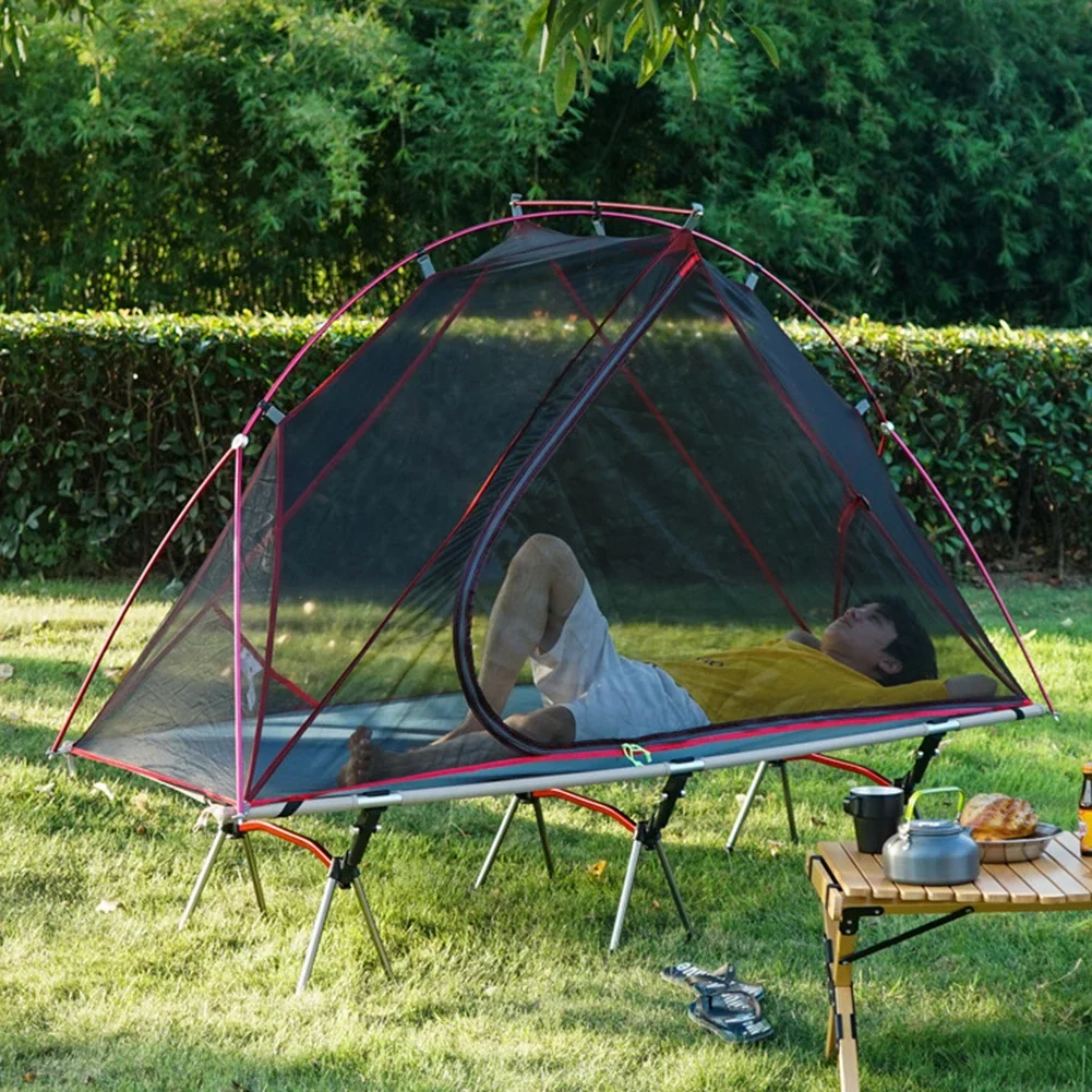 Camping Folding Tent Portable Outdoor Off The Ground 4 Camping Folding Tent Portable Outdoor Off The Ground 4